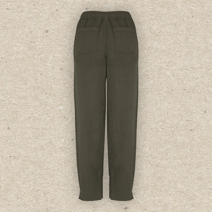 Women’s Linen Relaxed Fit Trousers