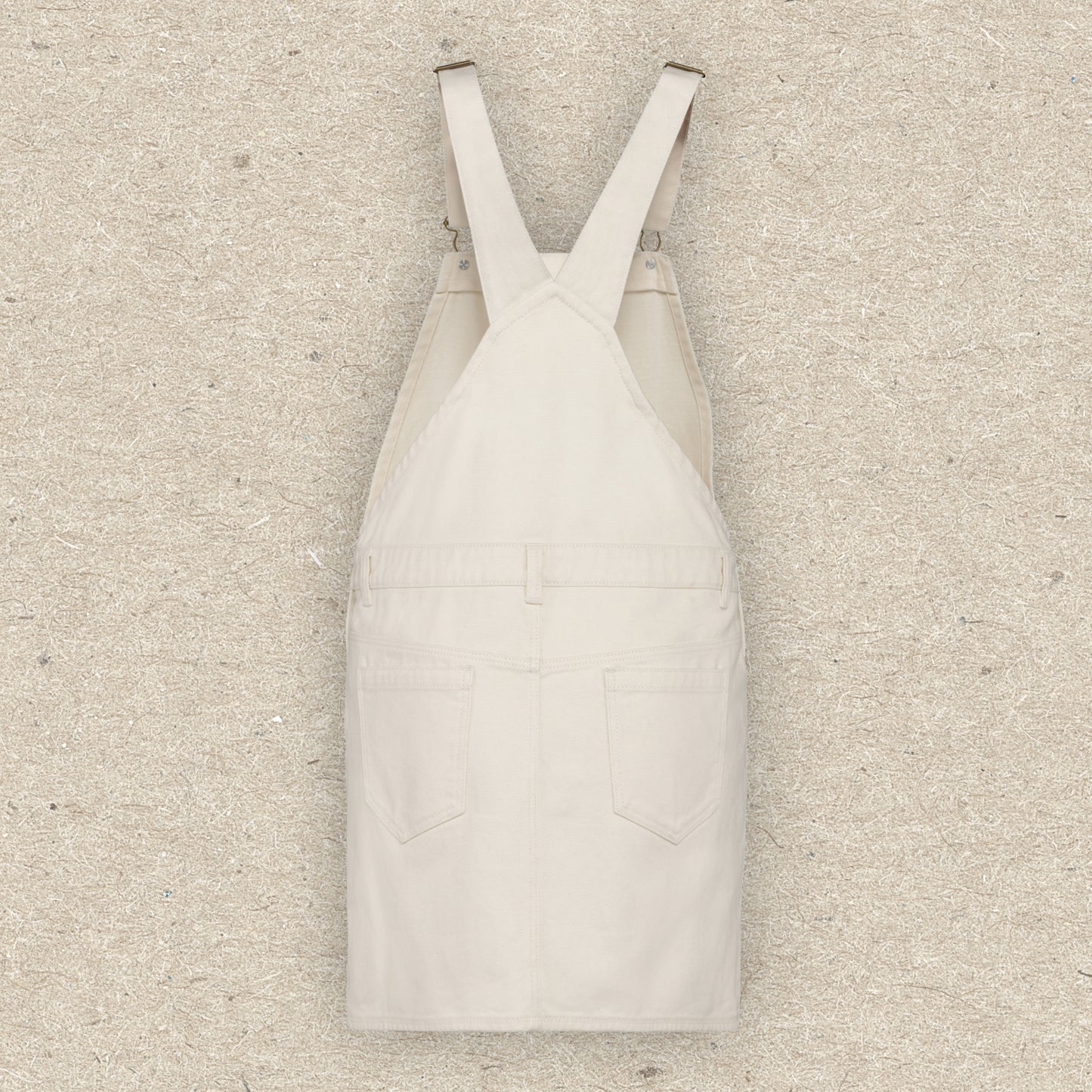 Women's Organic Cotton Denim Dungaree Dress